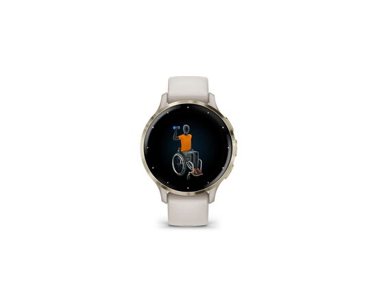 Смарт-часы Garmin Venu 3S, Ivory + Soft Gold, GPS (010-02785-04), изображение 6 Смарт-часы Garmin Venu 3S, Ivory + Soft Gold, GPS (010-02785-04), изображение 6