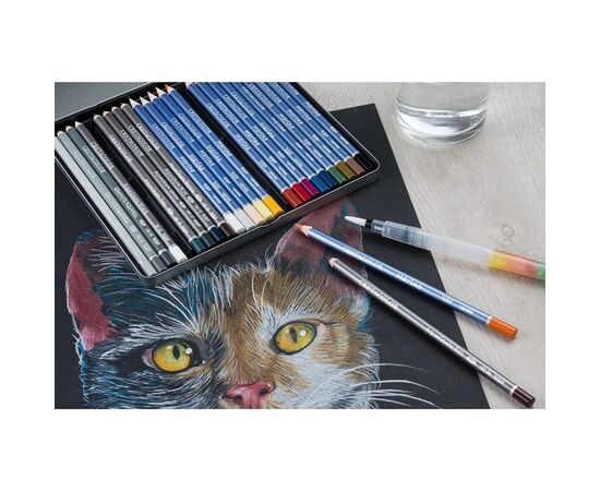Карандаши цветные Cretacolor THE AQUARINO BOX водорозчинних 24 кольорів (9014400325213), изображение 6 Карандаши цветные Cretacolor THE AQUARINO BOX водорозчинних 24 кольорів (9014400325213), изображение 6