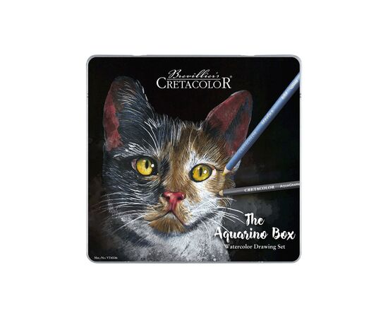 Карандаши цветные Cretacolor THE AQUARINO BOX водорозчинних 24 кольорів (9014400325213)