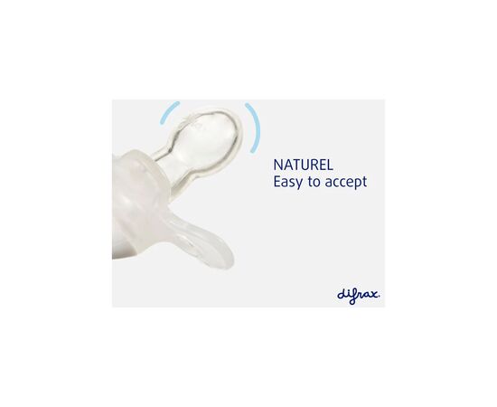 Пустышка Difrax Natural Uni, 6+ мес (UN127 Caramel), изображение 2