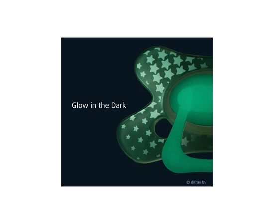 Пустышка Difrax ночная Dental Night 6+ мес (светится в темноте) (GL800), изображение 4 Пустышка Difrax ночная Dental Night 6+ мес (светится в темноте) (GL800), изображение 4