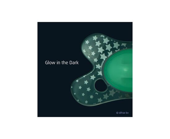 Пустышка Difrax Natural Night, светящийся в темноте, 0-6 мес (GL123), изображение 5 Пустышка Difrax Natural Night, светящийся в темноте, 0-6 мес (GL123), изображение 5