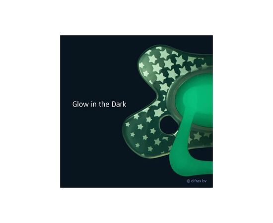 Пустышка Difrax ночная Natural Night 20+ мес (светится во тьме) (GL803), изображение 4