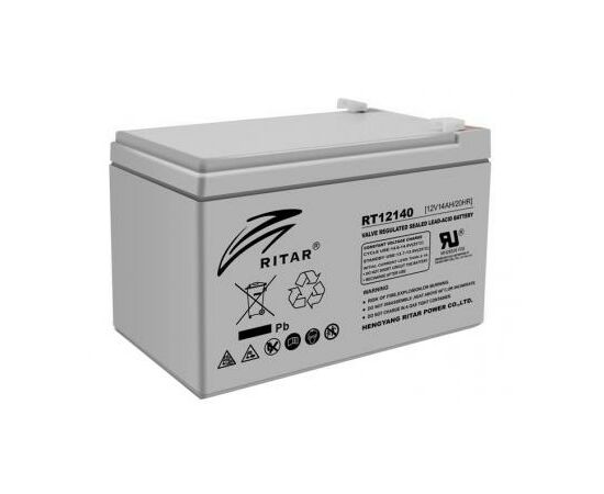 Батарея к ИБП Ritar AGM RT12140, 12V-14Ah (RT12140H)
