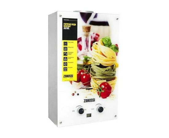 Проточный водонагреватель Zanussi GWH 10 Fonte Glass La Spezia (GWH10FONTEGLASSLASPEZIA), изображение 2 Проточный водонагреватель Zanussi GWH 10 Fonte Glass La Spezia (GWH10FONTEGLASSLASPEZIA), изображение 2