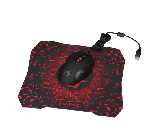 Мышка Marvo G928+ G1 USB Black (G928+G1), изображение 6 Мышка Marvo G928+ G1 USB Black (G928+G1), изображение 6