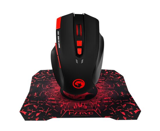 Мышка Marvo G928+ G1 USB Black (G928+G1)
