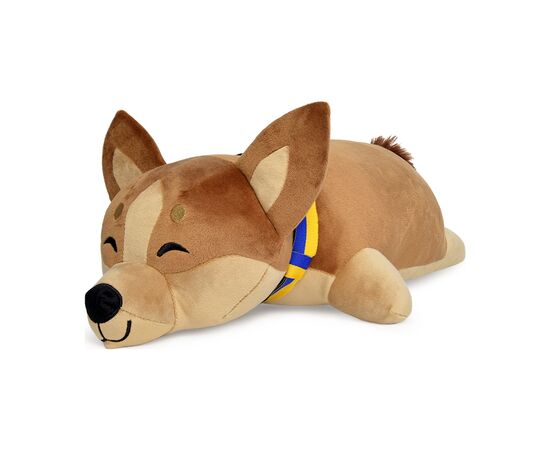 Мягкая игрушка WP Merchandise собака Корги Эмма в патриотическом ошейнике (FWPPATREMMA23BK00)