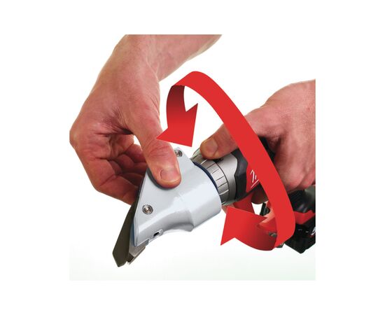 Ножницы по металлу электрические Milwaukee M18 BMS12-0 (без АКБ и ЗУ) (4933447925), изображение 5 Ножницы по металлу электрические Milwaukee M18 BMS12-0 (без АКБ и ЗУ) (4933447925), изображение 5