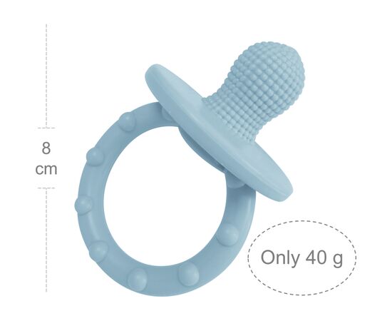 Пустышка MinikOiOi Gumy 3m+ (Mineral Blue) (101220003), изображение 9 Пустышка MinikOiOi Gumy 3m+ (Mineral Blue) (101220003), изображение 9