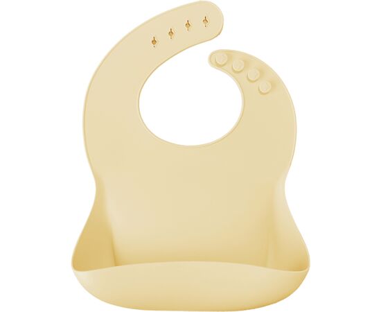 Слинявчик MinikOiOi Basics-Bib силіконовий 100 (Mellow Yellow) (101020056)