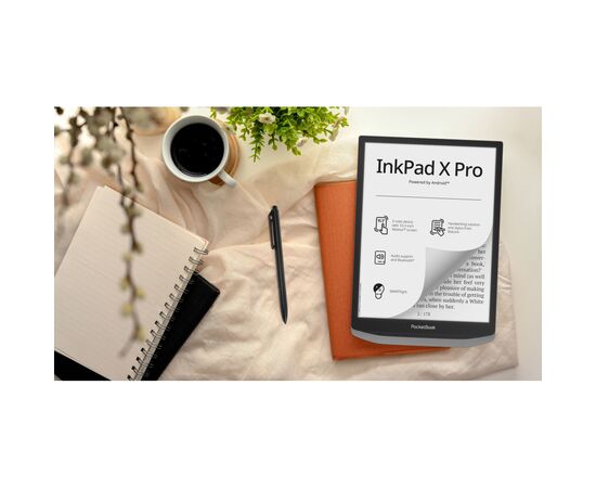 Электронная книга Pocketbook 1040D InkPad X PRO, Mist Grey (PB1040D-M-WW), изображение 10 Электронная книга Pocketbook 1040D InkPad X PRO, Mist Grey (PB1040D-M-WW), изображение 10