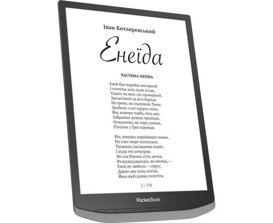 Электронная книга Pocketbook 1040D InkPad X PRO, Mist Grey (PB1040D-M-WW), изображение 3 Электронная книга Pocketbook 1040D InkPad X PRO, Mist Grey (PB1040D-M-WW), изображение 3