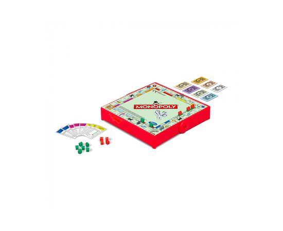 Настольная игра Hasbro Монополия Grab & Go Хватай и беги Дорожная версия (рус) (6002328), изображение 4 Настольная игра Hasbro Монополия Grab & Go Хватай и беги Дорожная версия (рус) (6002328), изображение 4