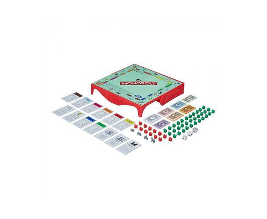 Настольная игра Hasbro Монополия Grab & Go Хватай и беги Дорожная версия (рус) (6002328), изображение 5 Настольная игра Hasbro Монополия Grab & Go Хватай и беги Дорожная версия (рус) (6002328), изображение 5