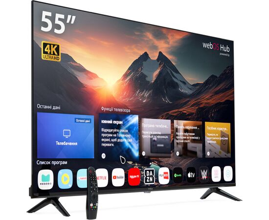 Телевізор Vinga S55UHD25QWEB, зображення 2 Телевізор Vinga S55UHD25QWEB, зображення 2