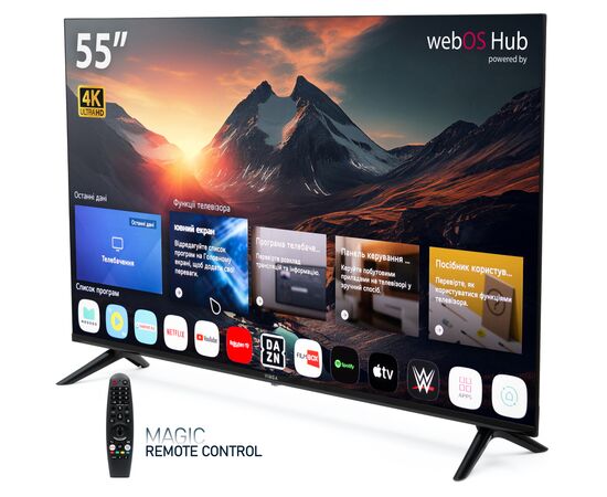 Телевізор Vinga S55UHD25QWEB, зображення 4 Телевізор Vinga S55UHD25QWEB, зображення 4