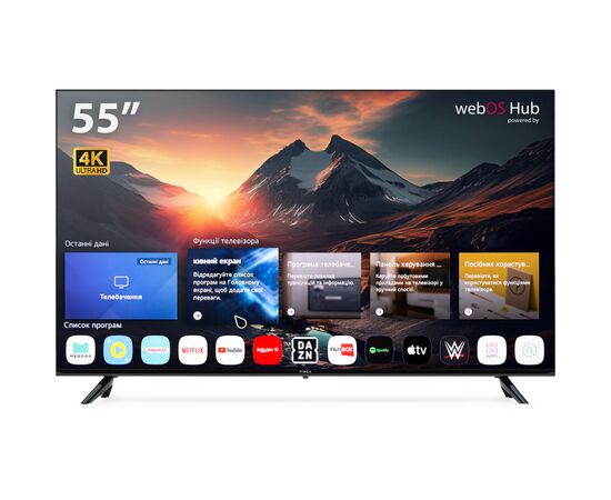 Телевизор Vinga S55UHD25QWEB