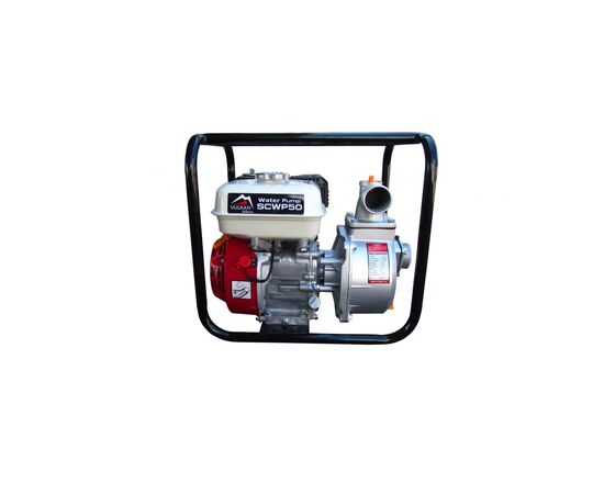 Мотопомпа Vulkan рукав 50мм, 30м3/час, дв. HONDA GX160, подъем 25м, чистая вода, SCWP50H (81496)