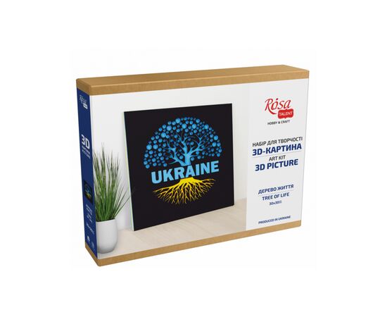 Набор для творчества Rosa Talent 3D Дерево жизни 30 х 30 см (4823098531548), изображение 2 Набор для творчества Rosa Talent 3D Дерево жизни 30 х 30 см (4823098531548), изображение 2