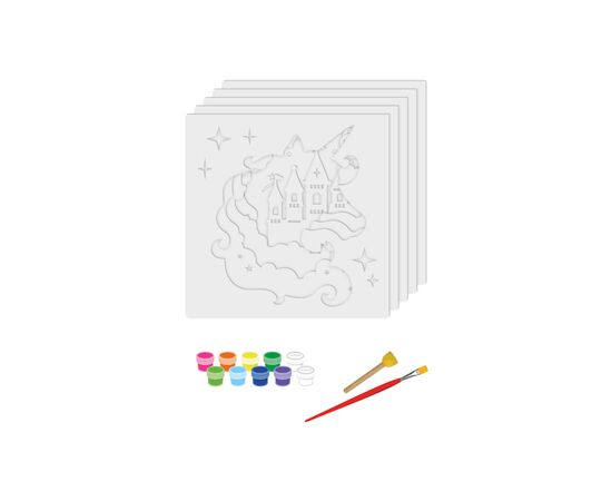 Набор для творчества Rosa Talent 3D-картина 5 слоев Юникорн 30х30 см (4823098529002), изображение 2 Набор для творчества Rosa Talent 3D-картина 5 слоев Юникорн 30х30 см (4823098529002), изображение 2