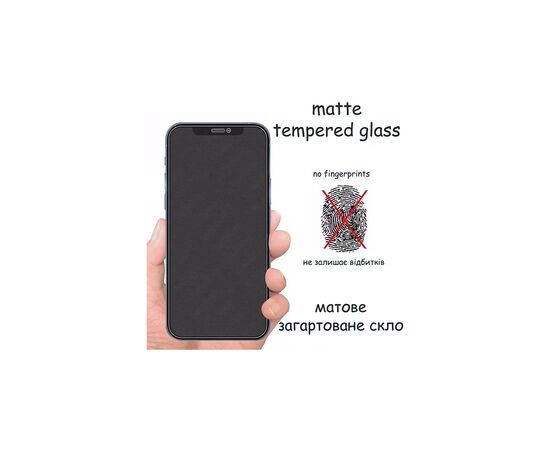 Стекло защитное Drobak Matte Glass A+ Apple iPhone 15 Pro Max (Black) (292951), изображение 5 Стекло защитное Drobak Matte Glass A+ Apple iPhone 15 Pro Max (Black) (292951), изображение 5