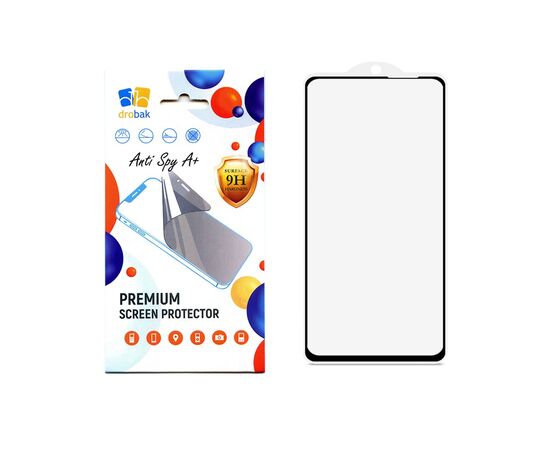 Стекло защитное Drobak Anty Spy Samsung Galaxy A34 (Black) (535338)
