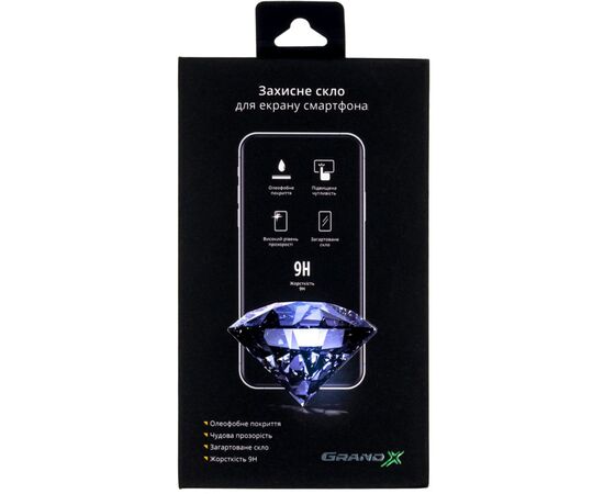 Стекло защитное Grand-X Motorola G54 black (GXMTG54FCB)