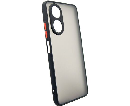 Чехол для мобильного телефона Dengos Matte OPPO A58 4G (black) (DG-TPU-MATT-132), изображение 2 Чехол для мобильного телефона Dengos Matte OPPO A58 4G (black) (DG-TPU-MATT-132), изображение 2