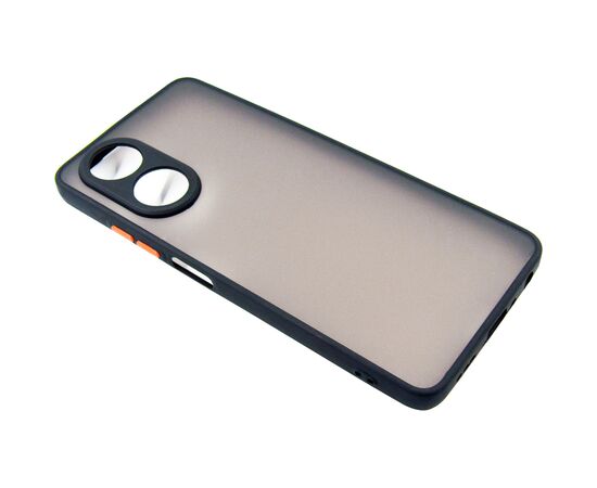 Чехол для мобильного телефона Dengos Matte OPPO A58 4G (black) (DG-TPU-MATT-132), изображение 3 Чехол для мобильного телефона Dengos Matte OPPO A58 4G (black) (DG-TPU-MATT-132), изображение 3