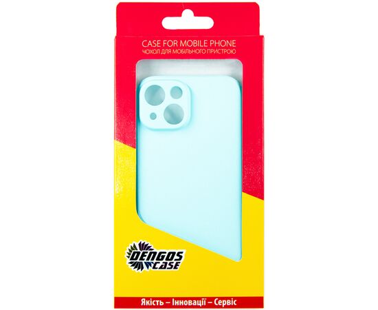 Чехол для мобильного телефона Dengos Soft iPhone 15 (ice blue) (DG-TPU-SOFT-36), изображение 5 Чехол для мобильного телефона Dengos Soft iPhone 15 (ice blue) (DG-TPU-SOFT-36), изображение 5