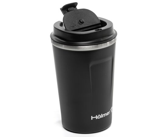 Термочашка Hölmer Compact Чорна (TC-0380-BL Compact), зображення 2 Термочашка Hölmer Compact Чорна (TC-0380-BL Compact), зображення 2