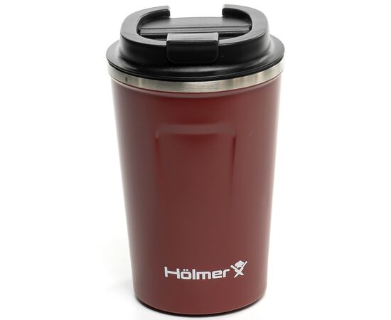 Термочашка Hölmer Compact Брунатна (TC-0380-DR Compact), изображение 2 Термочашка Hölmer Compact Брунатна (TC-0380-DR Compact), изображение 2