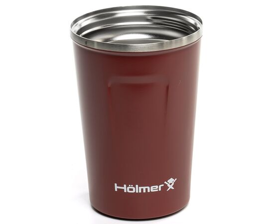 Термочашка Hölmer Compact Брунатна (TC-0380-DR Compact), изображение 5 Термочашка Hölmer Compact Брунатна (TC-0380-DR Compact), изображение 5
