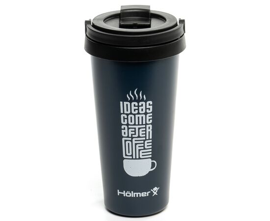 Термочашка Hölmer Coffee Time Темно-синя (TC-0500-DB Coffee Time), изображение 2 Термочашка Hölmer Coffee Time Темно-синя (TC-0500-DB Coffee Time), изображение 2