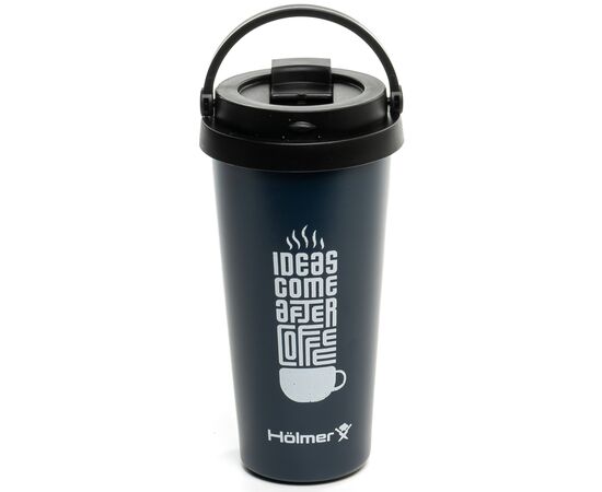 Термочашка Hölmer Coffee Time Темно-синя (TC-0500-DB Coffee Time), изображение 3 Термочашка Hölmer Coffee Time Темно-синя (TC-0500-DB Coffee Time), изображение 3