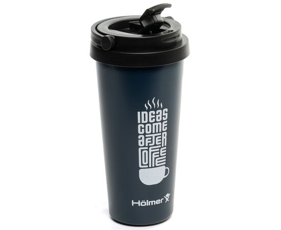 Термочашка Hölmer Coffee Time Темно-синя (TC-0500-DB Coffee Time), изображение 4 Термочашка Hölmer Coffee Time Темно-синя (TC-0500-DB Coffee Time), изображение 4