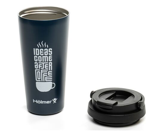 Термочашка Hölmer Coffee Time Темно-синя (TC-0500-DB Coffee Time), изображение 5 Термочашка Hölmer Coffee Time Темно-синя (TC-0500-DB Coffee Time), изображение 5