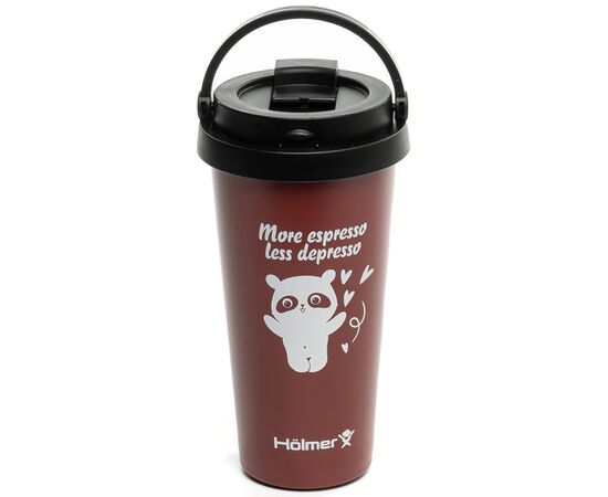 Термочашка Hölmer Coffee Time Брунатна (TC-0500-DR Coffee Time), изображение 3
