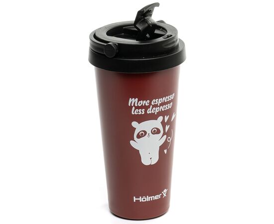 Термочашка Hölmer Coffee Time Брунатна (TC-0500-DR Coffee Time), изображение 4
