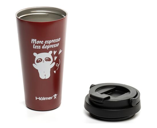 Термочашка Hölmer Coffee Time Брунатна (TC-0500-DR Coffee Time), изображение 5