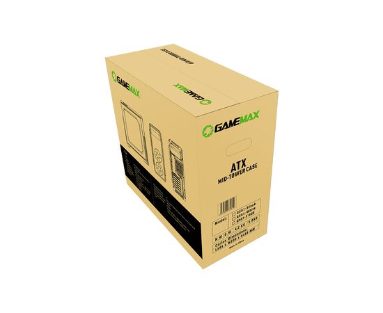 Корпус Gamemax G561-FRGB-WH, изображение 7 Корпус Gamemax G561-FRGB-WH, изображение 7