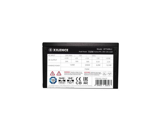Блок питания Xilence 750W (XP750R6.2), изображение 7 Блок питания Xilence 750W (XP750R6.2), изображение 7