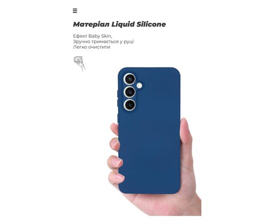 Чохол до мобільного телефона Armorstandart ICON Case Samsung S23FE 5G Camera cover Dark Blue (ARM69629), зображення 7