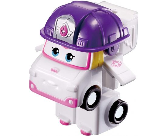 Игровой набор Super Wings Transform-a-bots, 4 фигурки-трансформеры, Диззи спасатель, З (EU720040G), изображение 4 Игровой набор Super Wings Transform-a-bots, 4 фигурки-трансформеры, Диззи спасатель, З (EU720040G), изображение 4