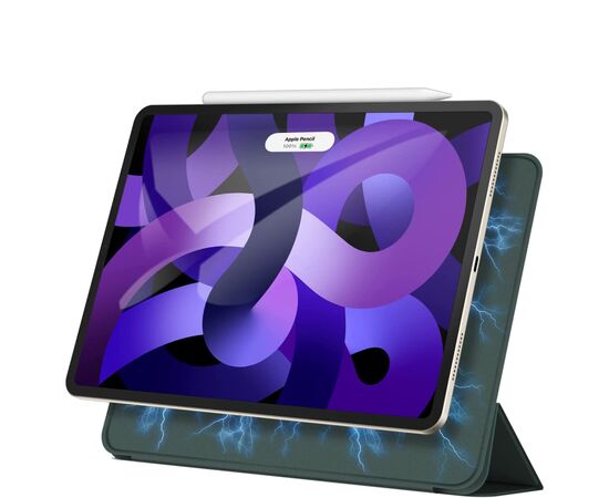Чехол для планшета BeCover Magnetic Apple iPad Air 5 (2022) 10.9" Dark Green (708526), изображение 3 Чехол для планшета BeCover Magnetic Apple iPad Air 5 (2022) 10.9" Dark Green (708526), изображение 3