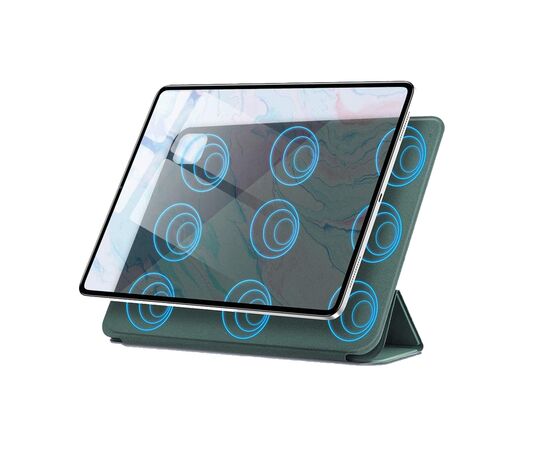 Чехол для планшета BeCover Magnetic Apple iPad Air 5 (2022) 10.9" Dark Green (708526), изображение 4 Чехол для планшета BeCover Magnetic Apple iPad Air 5 (2022) 10.9" Dark Green (708526), изображение 4