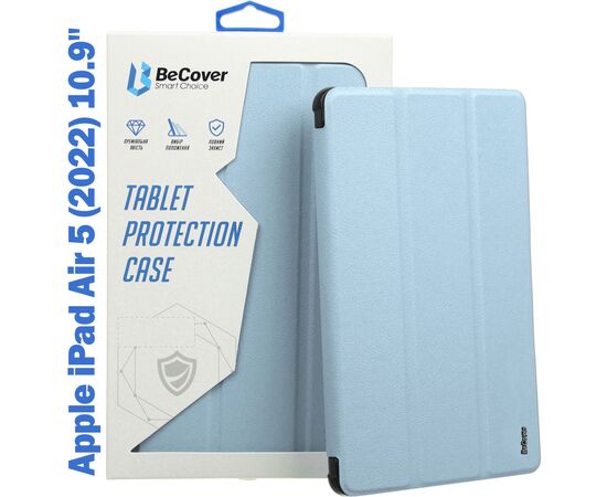 Чехол для планшета BeCover Magnetic Apple iPad Air 5 (2022) 10.9" Light Blue (708529)