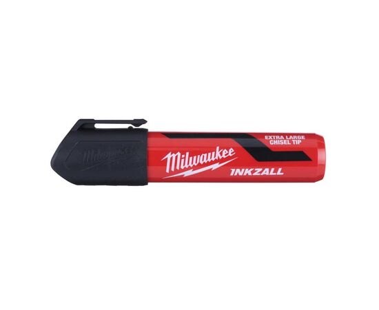 Маркер Milwaukee INKZALL для будмайданчика супер-великий XL чорний (блістер) (4932471558)