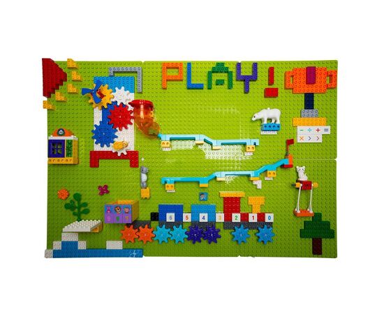 Конструктор BanBao Большой настенный для игры и обучения (ХК-9722), изображение 5 Конструктор BanBao Большой настенный для игры и обучения (ХК-9722), изображение 5